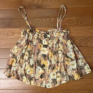 American Eagle Floral Tank Top
